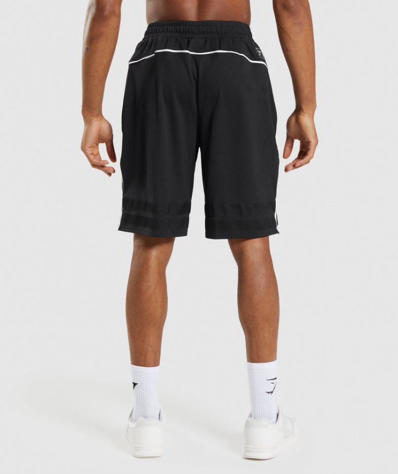 Szorty Gymshark Recess Basketball Męskie Czarne | PL 389BJZ